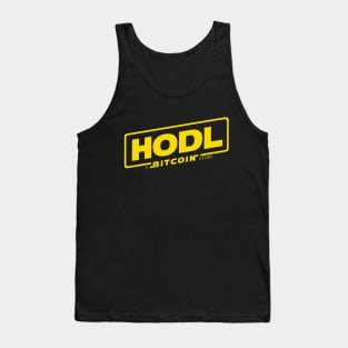 HODL - Bitcoin story Tank Top
